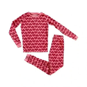 Primary Heart Pajama Set Size 14